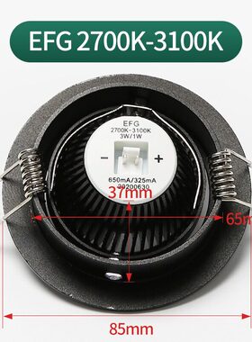 适用日立电梯轿厢照明灯紧急照明灯SD70-5W05筒灯EFG2700K-3100K