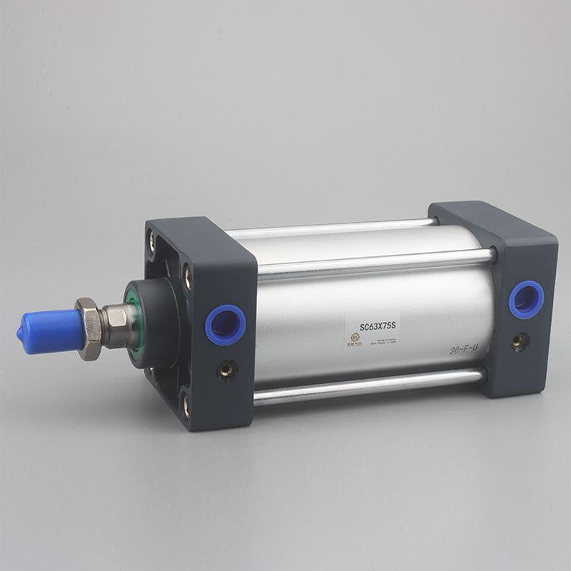 亚德客型标准气缸SC125X25X50X75X100X150X175X200X250X300X1000S