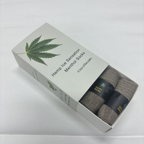 汉麻袜子高级冷感薄荷船袜男女同款35-44码