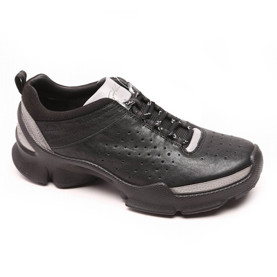 沙驰女鞋商场专柜同款正品厚底户外休闲鞋女士真皮皮鞋A32A7N0027