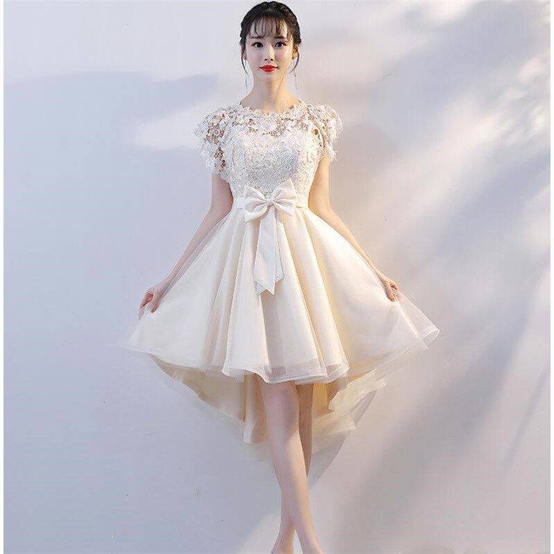 宴会很仙的小晚礼服裙子简单大方伴娘服仙气质学生平时可穿短款女在类目 女装/女士精品, 婚纱/旗袍/礼服, 礼服/晚装中 - 来自Buy2taobao.com提供专业的淘宝代购服务