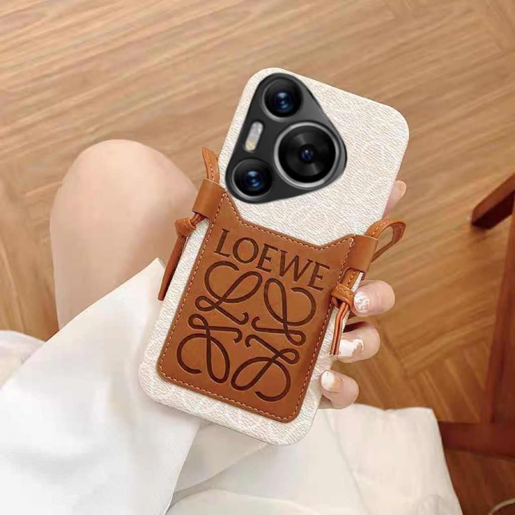 Leather Huawei Pura70/P60/P50 Case with Lanyard Strap - Product image 3