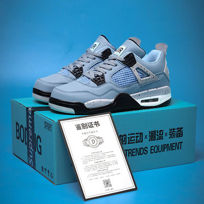 莆田纯原aj4电母男鞋2025新款白水泥高帮aj3篮球鞋运动休闲板鞋女