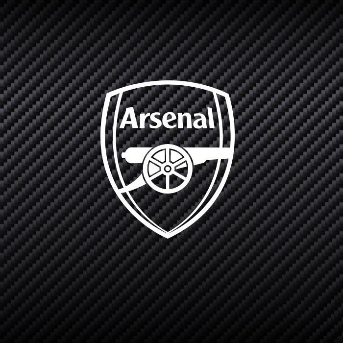 英超阿森纳阿仙奴枪手反光贴纸队标队徽欧冠足球车窗笔记本车身贴