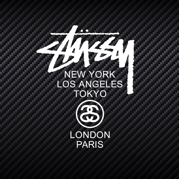 潮牌stussy斯图西潮流镂空后车窗反光玻璃汽车贴纸拉花改装车贴