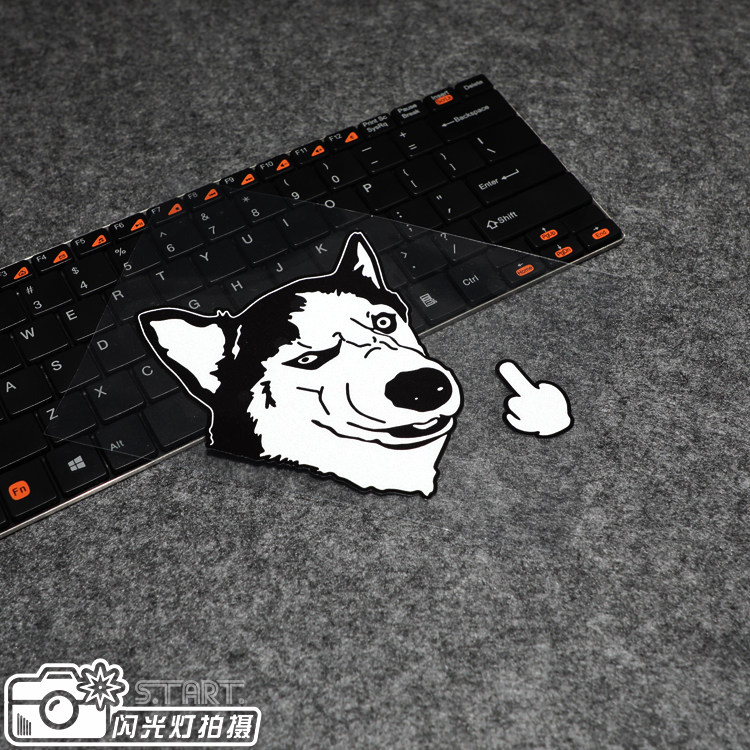 可爱狗狗贴纸 车尾后档反光装饰贴花 哈士奇 二哈搞怪车贴防水,汽车用品/电子/清洗/改装,汽车装饰贴/反光贴,淘宝优惠券,粉丝福利购,淘宝优惠卷