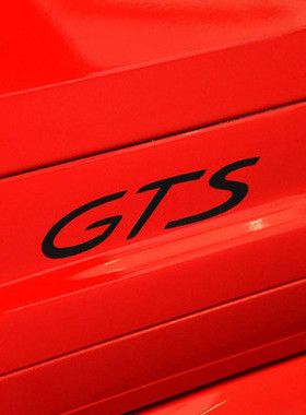保时捷卡宴GTS车贴 Cayenne GTS车门字母贴纸 GTS标志贴画macan