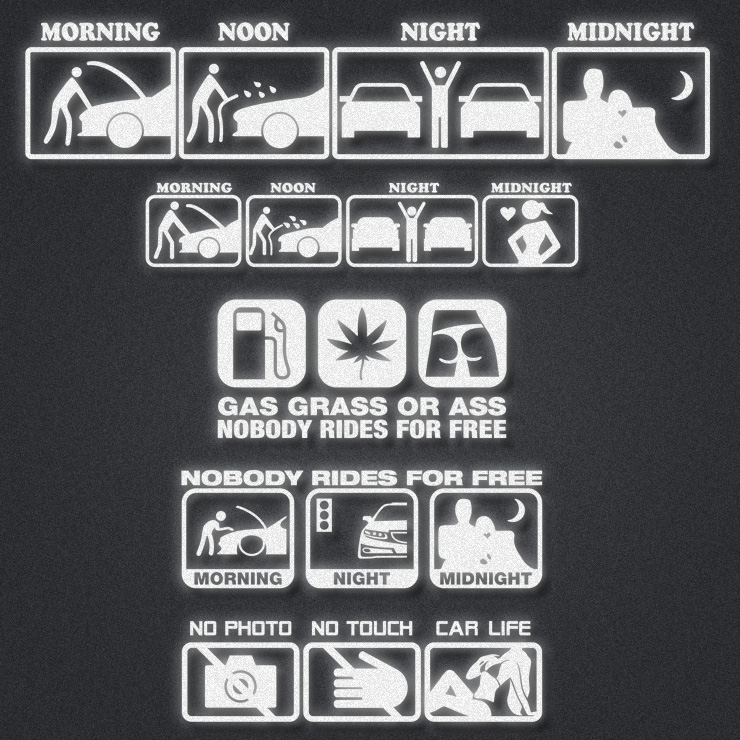 个性趣味搞笑恶搞加油禁止拍照别动我车车窗玻璃创意改装汽车贴纸