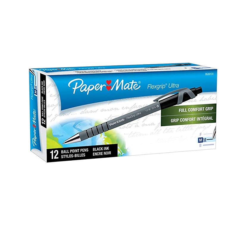 美国进口papermate按压式圆珠笔