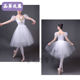 饷亨舞蹈服成人练功服舞蹈裙成人新款 舞蹈纱裙芭蕾舞蓬蓬裙湖演出
