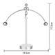 饰品工艺品物理摆件 牛顿摆平衡小铁人创意物理装 永动机摆件