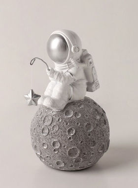 贝汉美（BHM）创意宇航员摆件办公室工艺品客厅装饰品太空人酒柜