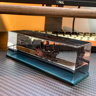 黑珍珠海盗船漂流瓶黑珍珠号海盗船游轮流体漂流瓶泰坦尼克号邮轮