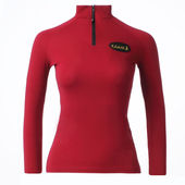 练功 高领长袖 韵妃蝶拉丁舞上衣女成人摩登舞上衣新款 国标舞蹈服装