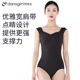 丹诗戈舞蹈服芭蕾舞蹈练功服体操服连体服成人V领抽褶舞蹈服莫兰