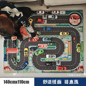 赟娅赟娅玩具车爬行垫子可折叠城市交通场景地图爬爬垫赛道游戏地