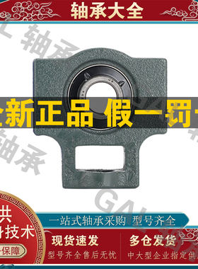 NSK轴承UCT进口204带座205日本206滑道形207高速208高温D1外球面X