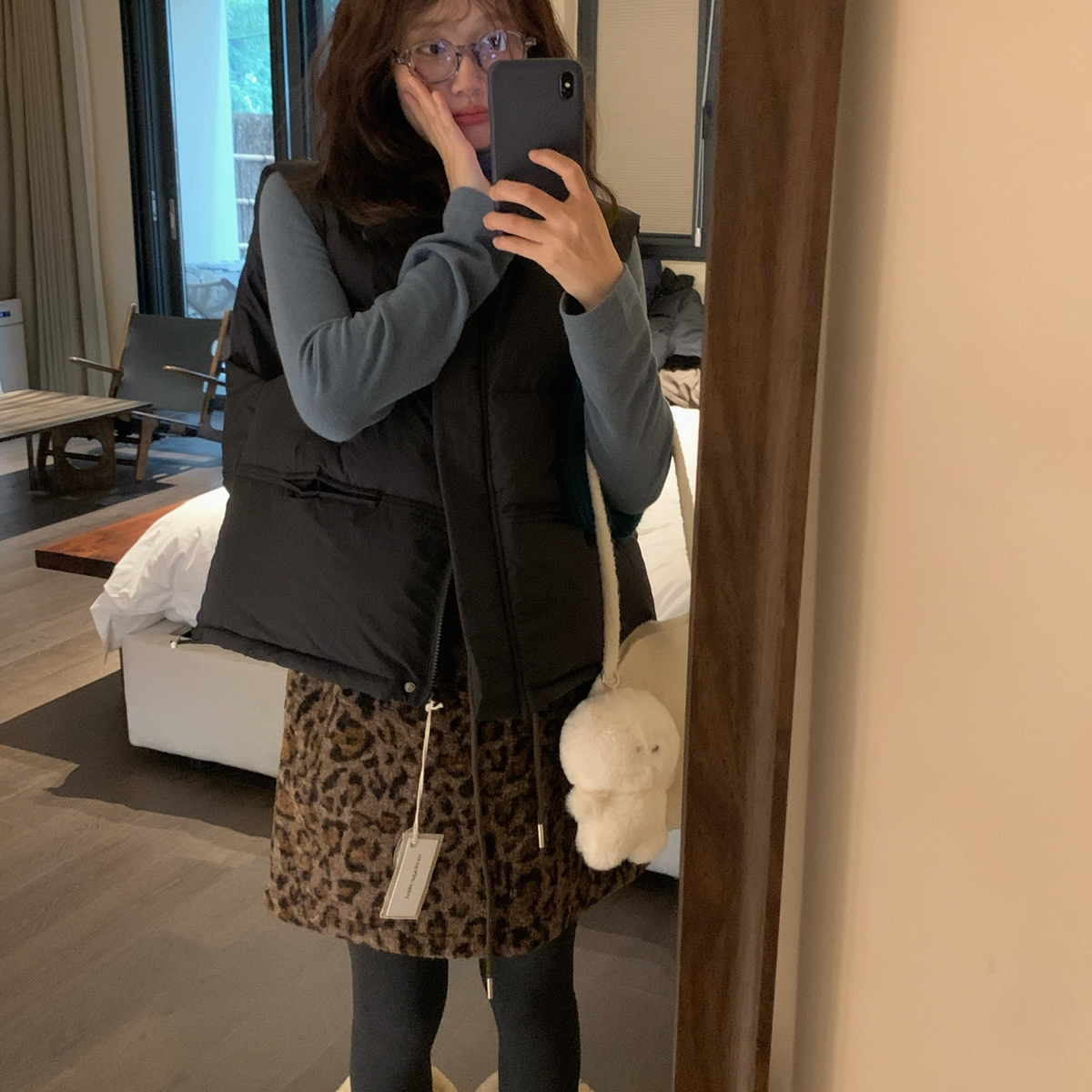 montague island-冬上新韩系简约宽松时尚羽绒马甲