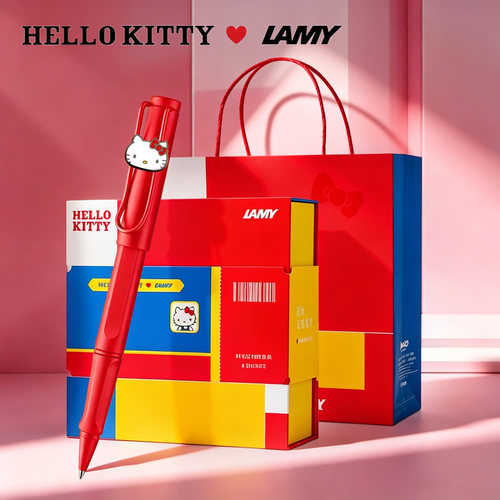 凌美HelloKitty联名笔高颜值