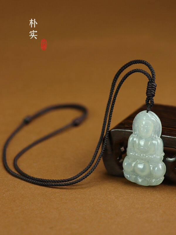 梦逸吊坠绳玉石翡翠玛瑙挂件吊坠挂绳男女编织红绳挂坠项链绳红色