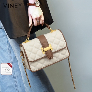 Viney包包2026新款斜挎包女流行轻奢品牌生日礼物高级感真皮女包