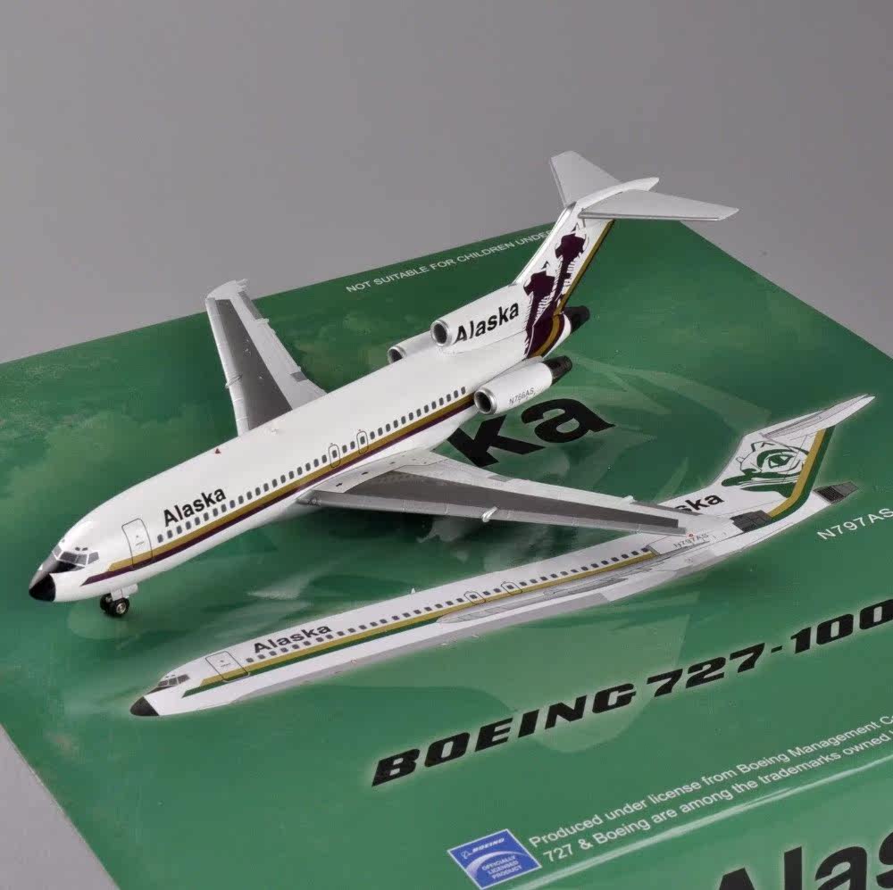 Inflight 1: 200 Scale Alaska Airplane Model N766AS Boeing 727in the Office Equipment/Consumables/Related Services , Office equipment, accessories and related services  category - from Buy2taobao.com to provide professional Taobao agent buy service