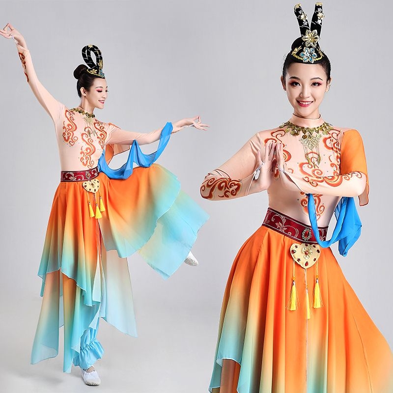 出租敦煌飞天舞蹈服装