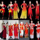 出租打鼓演出服装 女男中国鼓舞舞龙威风锣鼓秧歌开场舞蹈大鼓表演