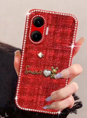 马年红色新年款适用Redmi红米Turbo4Pro手机壳/2026年K80喜庆k60冠军版针织K30防摔K40游戏增强版新款K40外壳