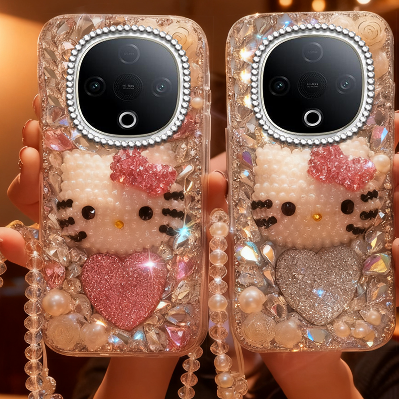 高端奢华镶钻手机壳，不掉钻，不发黄