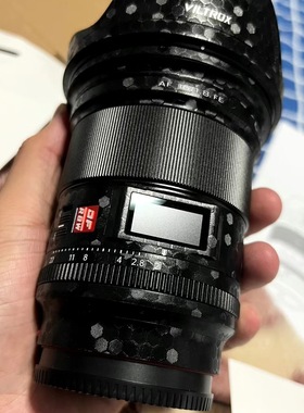 适用唯卓仕镜头贴纸AF16 F1.8FE索尼康Z口16 1.8保护贴膜改色无痕