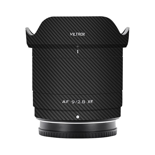 适用唯卓仕9mm f2.8镜头贴膜富士XF口帖纸防刮改色无痕AF9索尼E