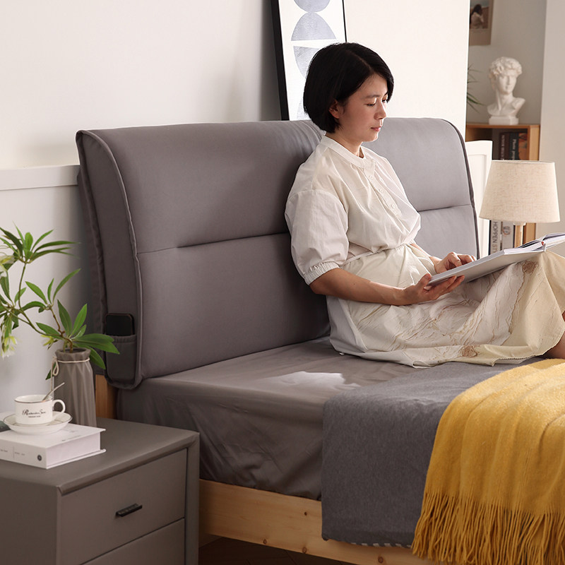 床头软包靠背实木床靠背垫套罩包床头榻榻米无床头直接靠墙自粘,居家布艺,床头靠垫,淘宝优惠券,粉丝福利购,淘宝优惠卷