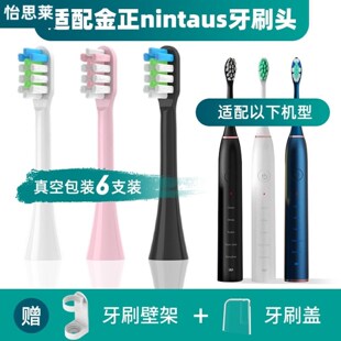 适配金正电动牙刷刷头nintausJZ X2替换情侣牙刷头成人JZD10