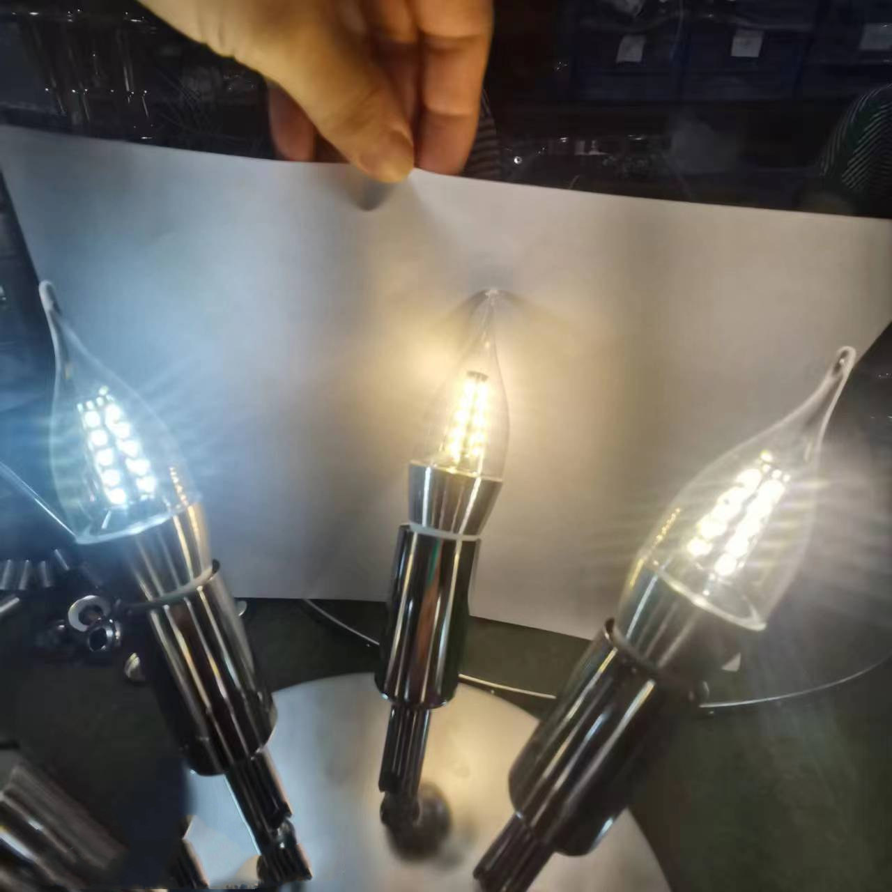 婚庆吊顶水晶灯LED灯泡