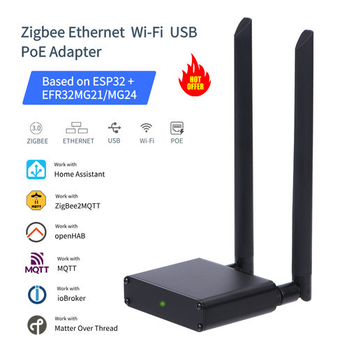Zigbee/ThreadPOE网关2MQTT