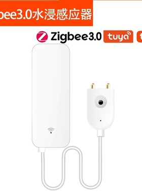 智能水浸溢水感应器 涂鸦ZigBee远程漏水报警WaterFlood