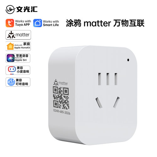 涂鸦Matter国标计量插座Homekit