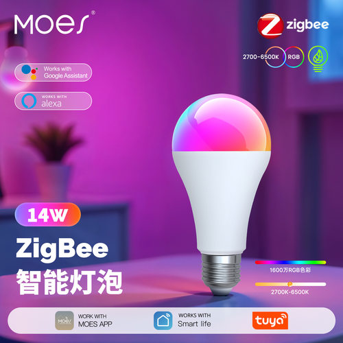 MatterA14E27灯泡Zigbee2MQTT