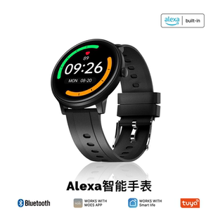 涂鸦蓝牙防水智能手环TUYA来电提醒内置alexa语音多功能限境外用