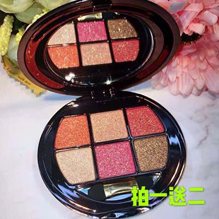 正品维尼小熊防水6色钻石闪亮南瓜大地色哑光裸装韩国初学者眼影