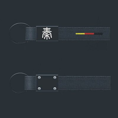 个性定制高档新款汽车用钥匙扣圈挂件金属真皮比亚迪秦宋唐S6