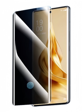 OPPO Findx8Pro X6 A5Pro防偷窥uv钢化膜reno12 9pro玻璃A2曲面Reno13pro手机Reno11/10pro隐私x7ultra保护膜