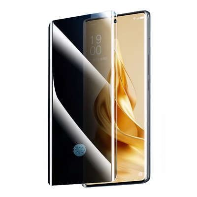 批发vivo曲面防偷窥UV钢化玻璃膜