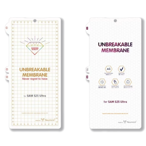 超声波解锁三星手机隐形水凝膜