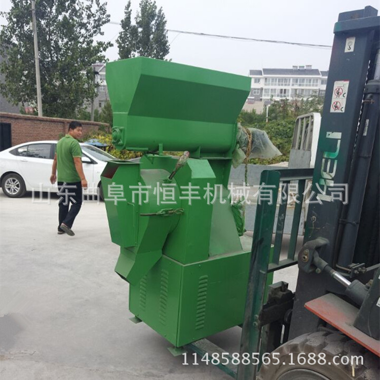 家禽鸡鸭鹅饲料颗粒机 平模饲料颗粒生产线 养羊饲料制粒机