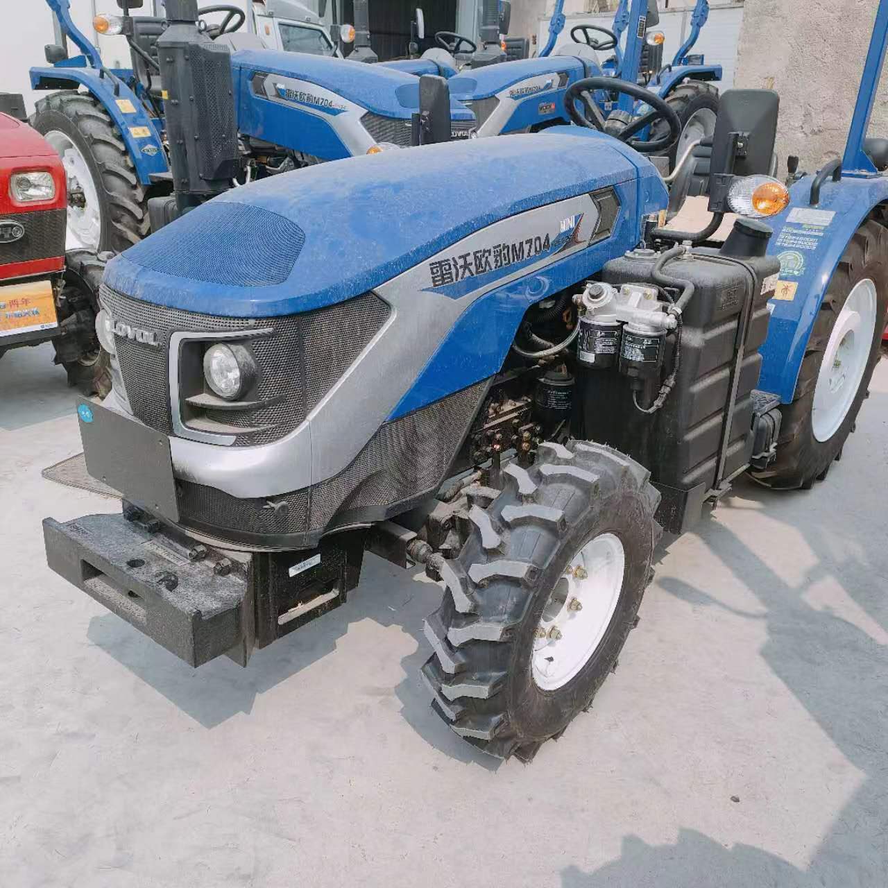 雷沃四驱拖拉机大棚王704旋耕农用拖拉机 120马力-2004四轮拖拉机