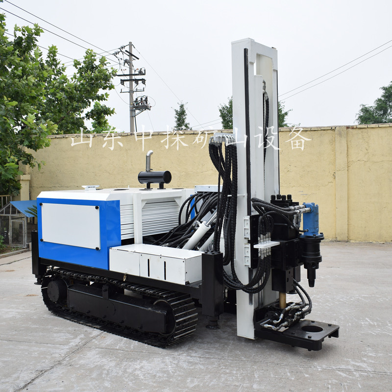 地质勘探取芯履带钻机 无水作业直推式土壤取样 环保检测建井机