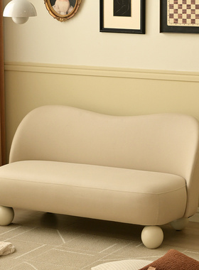 作壳ZOK|丹麦设计|北欧极简奶油风沙发客厅轻复古日式公寓小户型