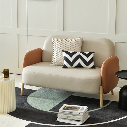 zok丹麦日式风防水科技布沙发